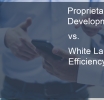 Forex: Proprietary Development vs. White Label Efficiency