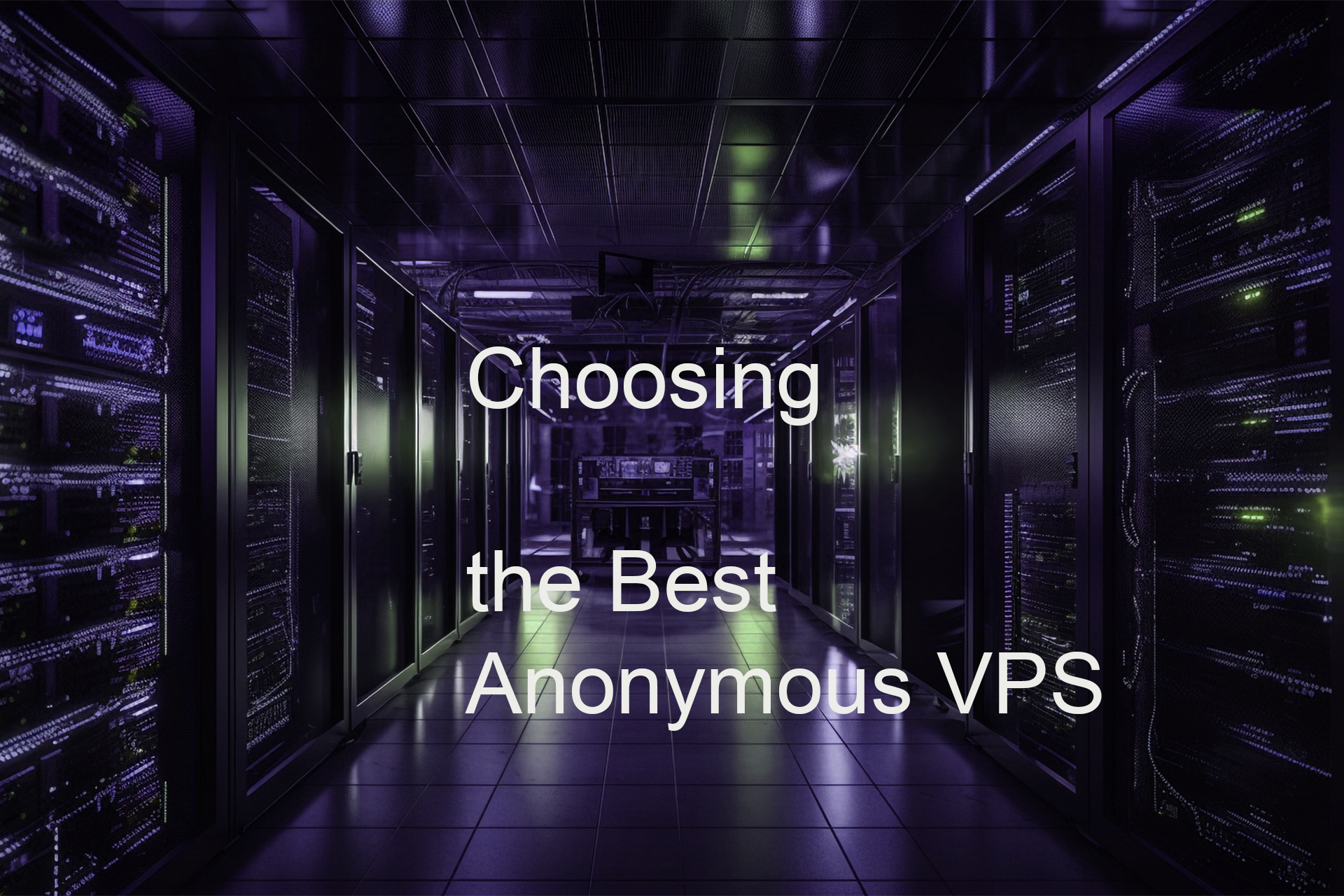 Choosing the Best Anonymous VPS