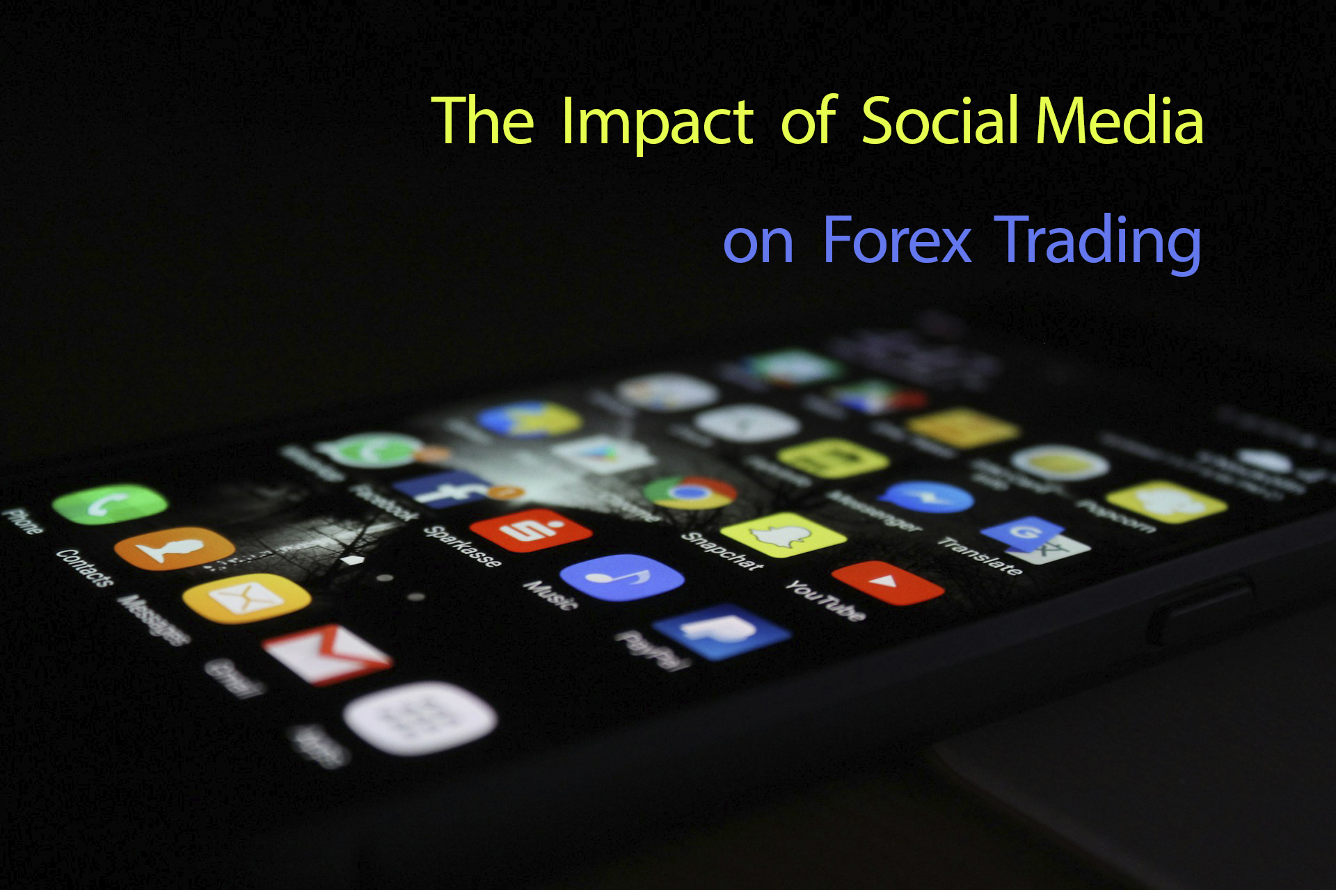 The Impact of Social Media on Forex Trading