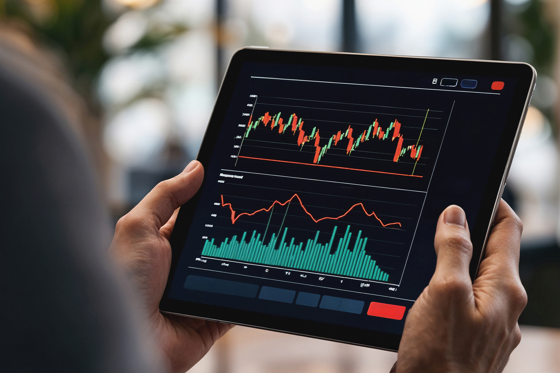 How to Trade During Market Volatility Trader analyzing volatile Forex charts