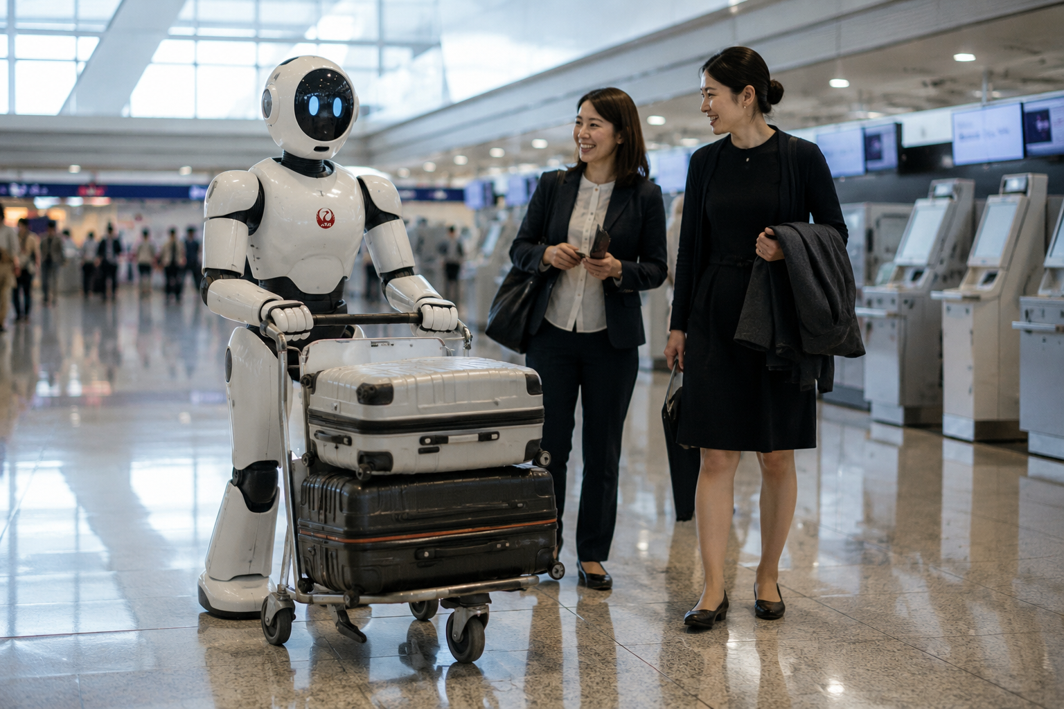 Japan Airlines Tests Humanoid Robots at Haneda: Automation Meets Labor Shortage
