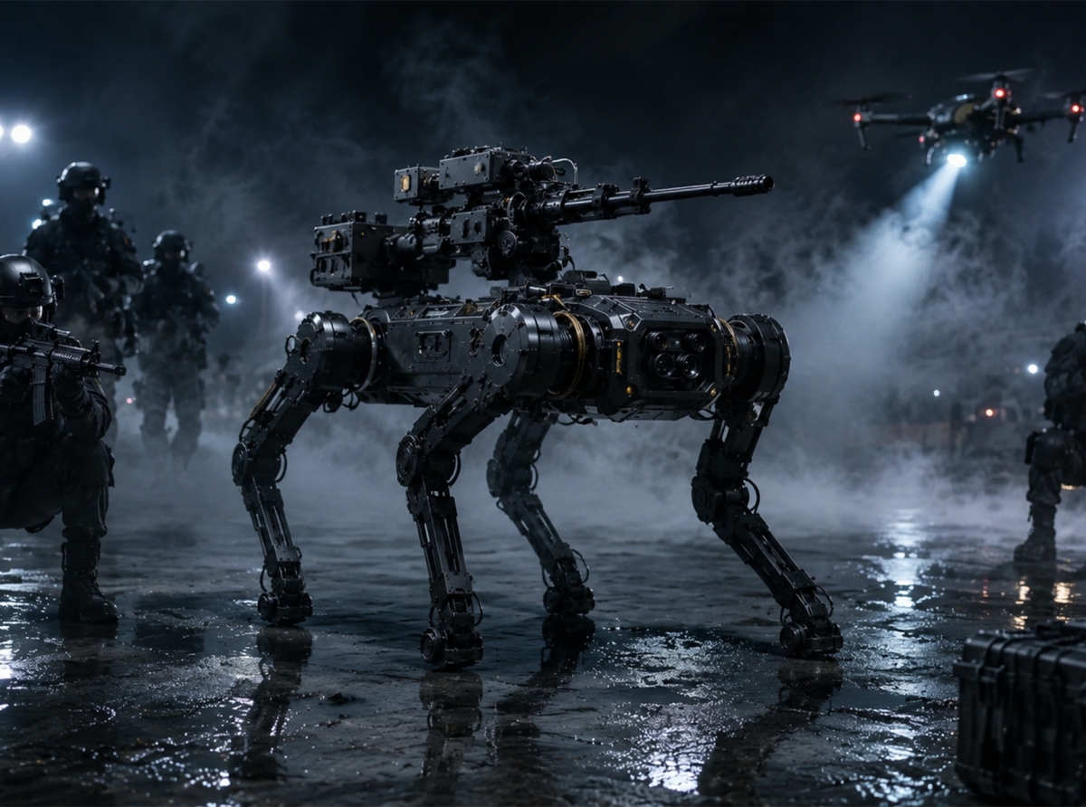 Armed Robot Dogs CODiAQ to Battle‑Test in US Special Ops