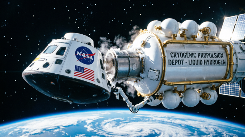 Orbital Refueling Moves Closer to Reality: NASA Tests the Cryogenic Connector That Could Transform Deep Space Missions Orbital Refueling Moves Closer to Reality: NASA Tests the Cryogenic Connector That Could Transform Deep Space Missions